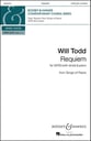 Requiem SATB choral sheet music cover